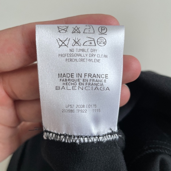 Balenciaga black flounce mini skirt - Picture 9 of 13